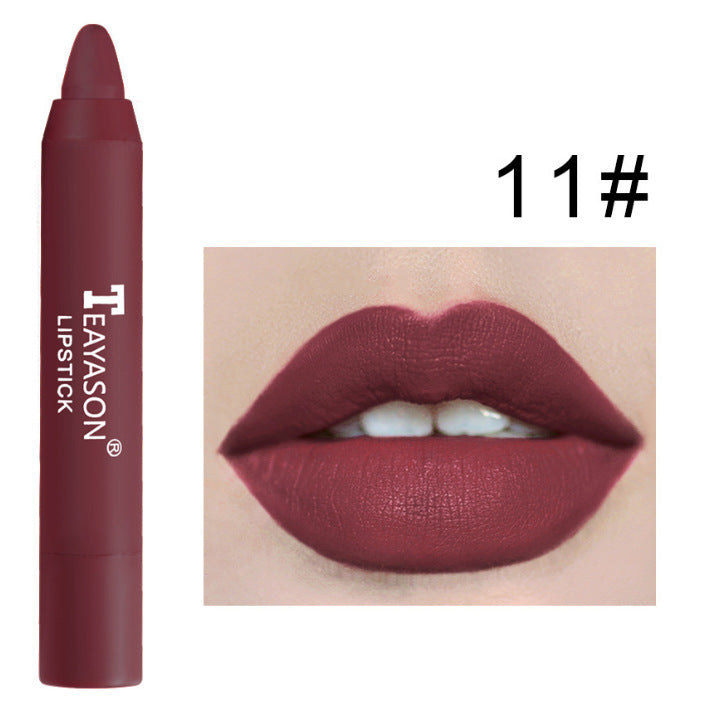 3 Packs Of Matte Lipstick Matte Velvet Lipstick Pen Bean Paste Milk Tea Color Lipstick Crayons Lipstick Students 3 Packs Of Matte Lipstick Matte Velvet Lipstick Pen Bean Paste Milk Tea Color Lipstick Crayons Lipstick Students